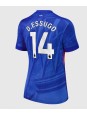 Billige Chelsea Dario Essugo #14 Hjemmedrakt Dame 2025-26 Kortermet